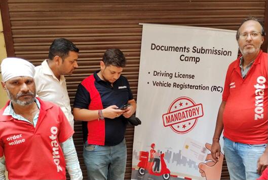 Zomato organizes awareness camps for delivery partners across New Delhi